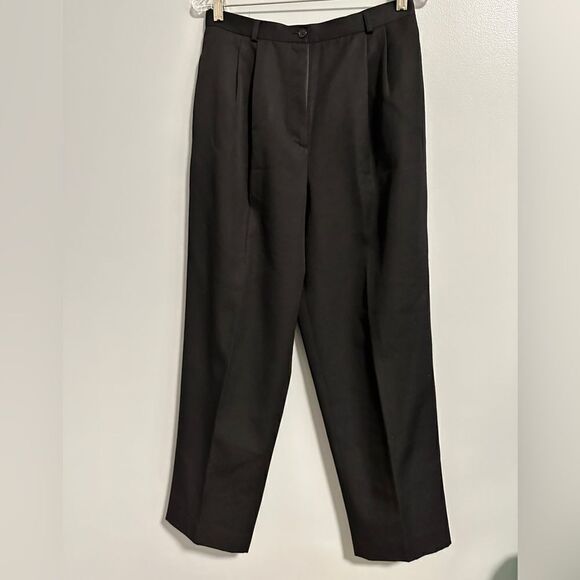 Talbots black wool pants. Size 10P. - Picture 1 of 6
